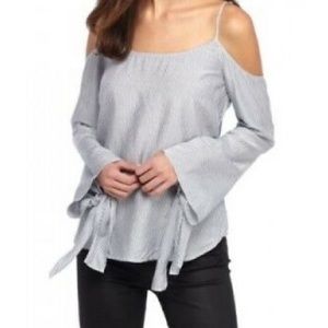 NWT BCBG Max Azria Cold Shoulder Top
